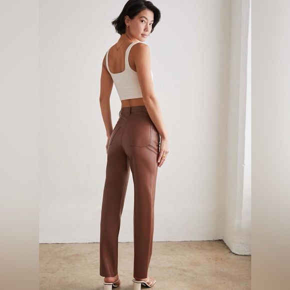 RARE FIND ✨ NWT Wilfred The Melina Slim (Skinny) Pant ✨ Size 10 ✨ Patina Brown - Picture 5 of 9